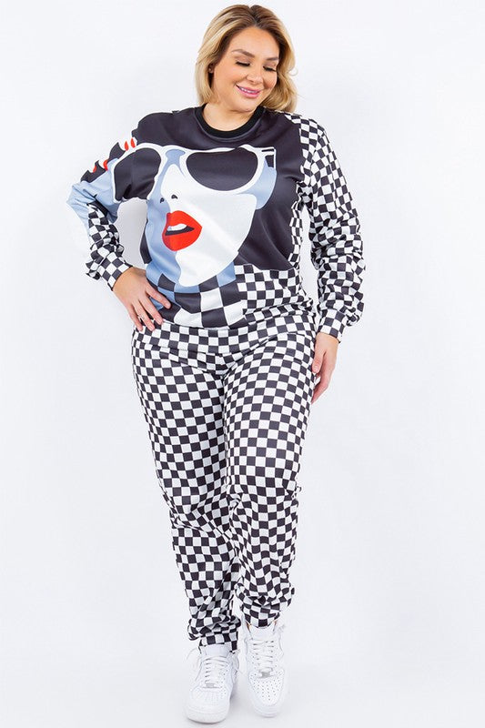 FASHION SET WOMEN WITH GLASSES