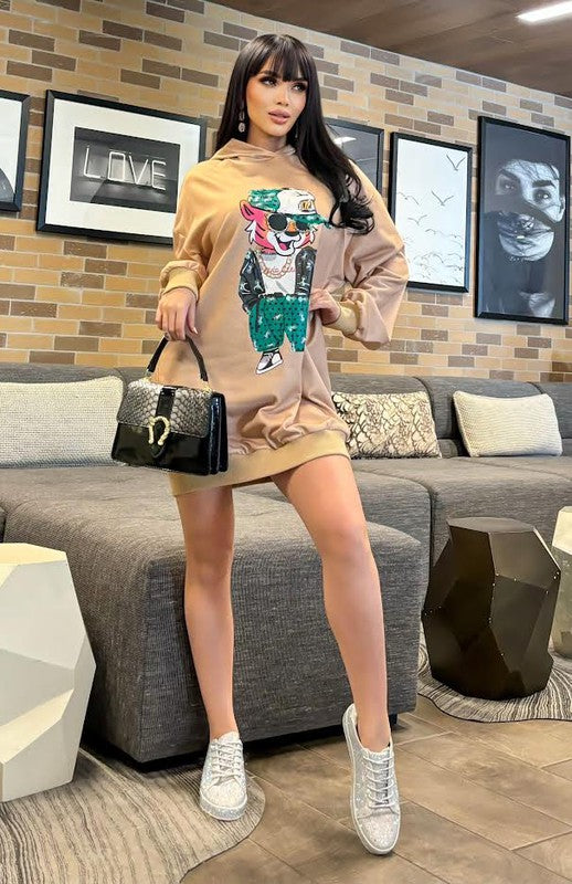 Sweater Tiger Beige