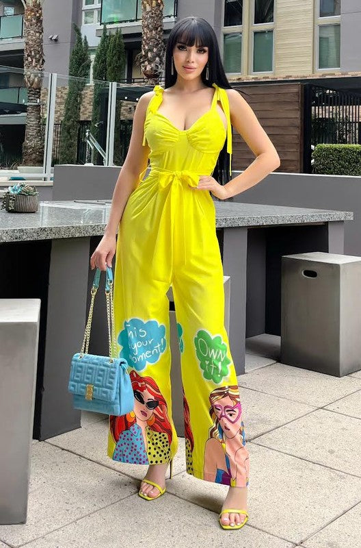 Jumpsuit Yellow Girls