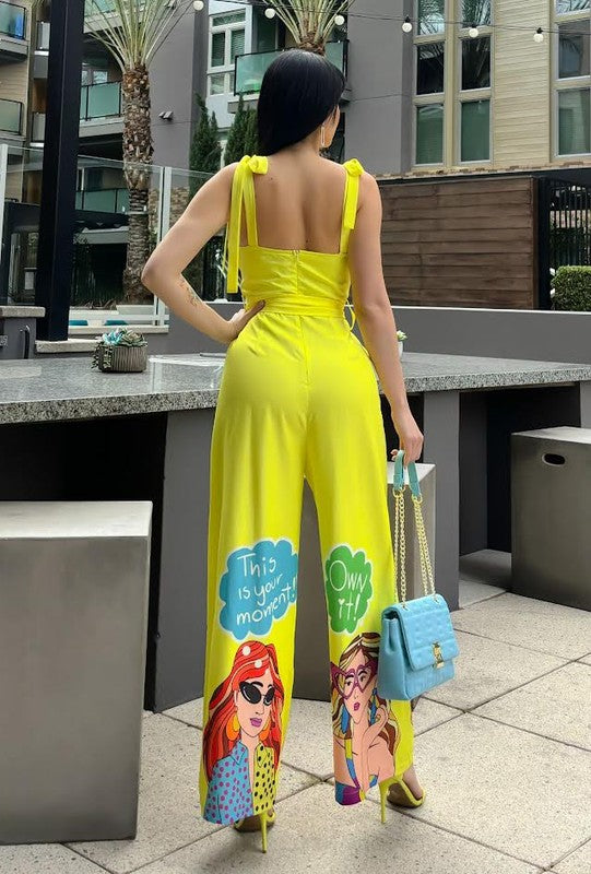 Jumpsuit Yellow Girls