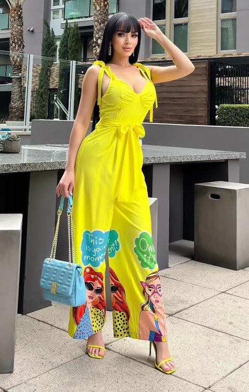 Jumpsuit Yellow Girls