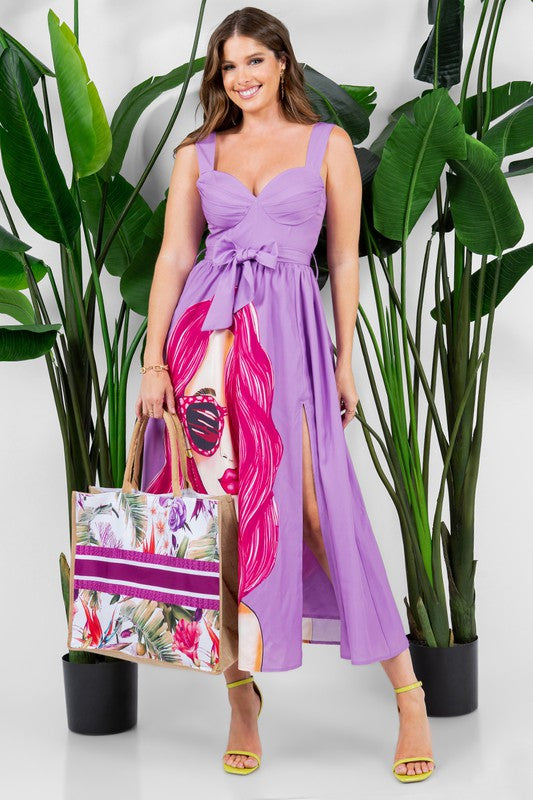 Long Dress Lilac